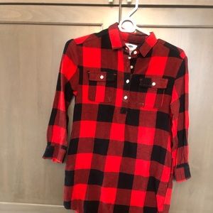 Buffalo flannel dress